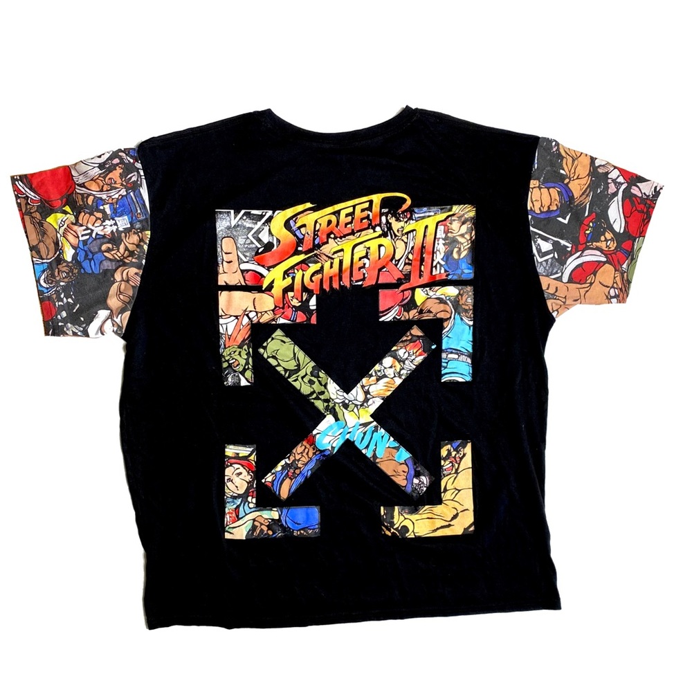 CAPCOM OFFICIAL Street Fighter 2 Shirt  Mens T-SHIRT